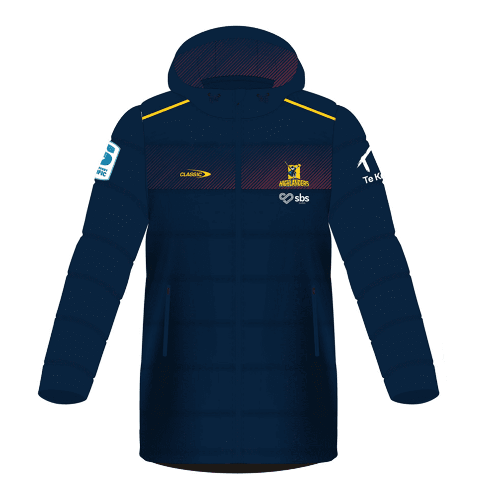 Highlanders Super Rugby Coaches Jacket 2024