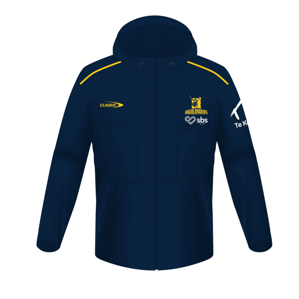 Highlanders Super Rugby Wet Weather Jacket 2024