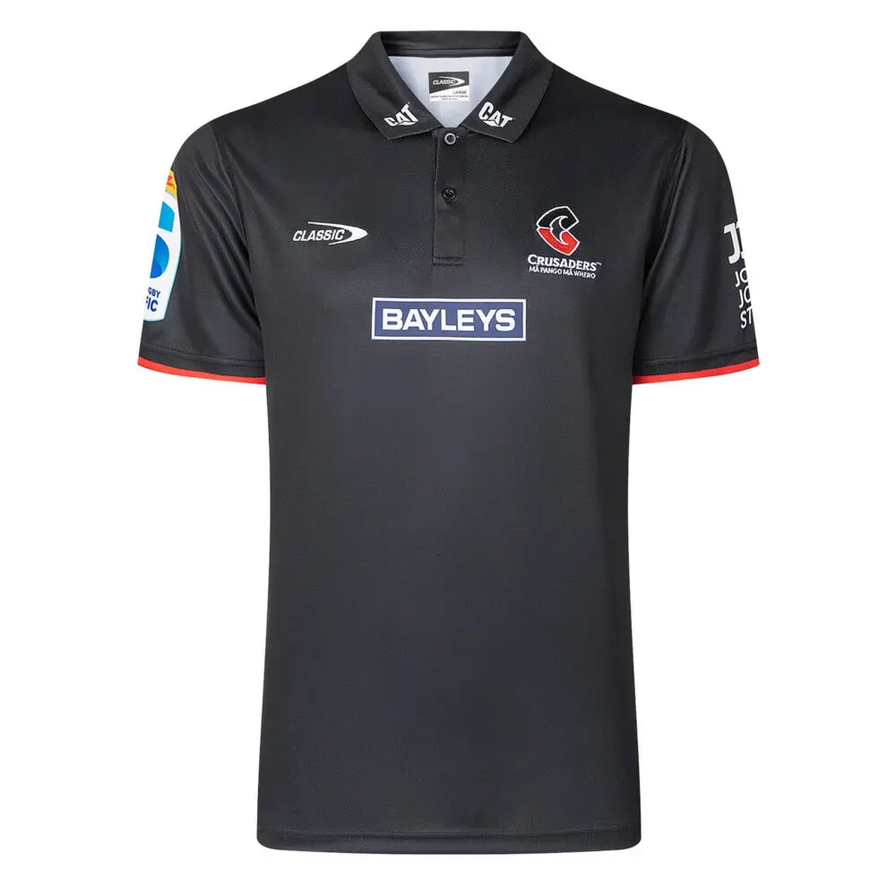 Crusaders Super Rugby Training Polo Shirt 2025