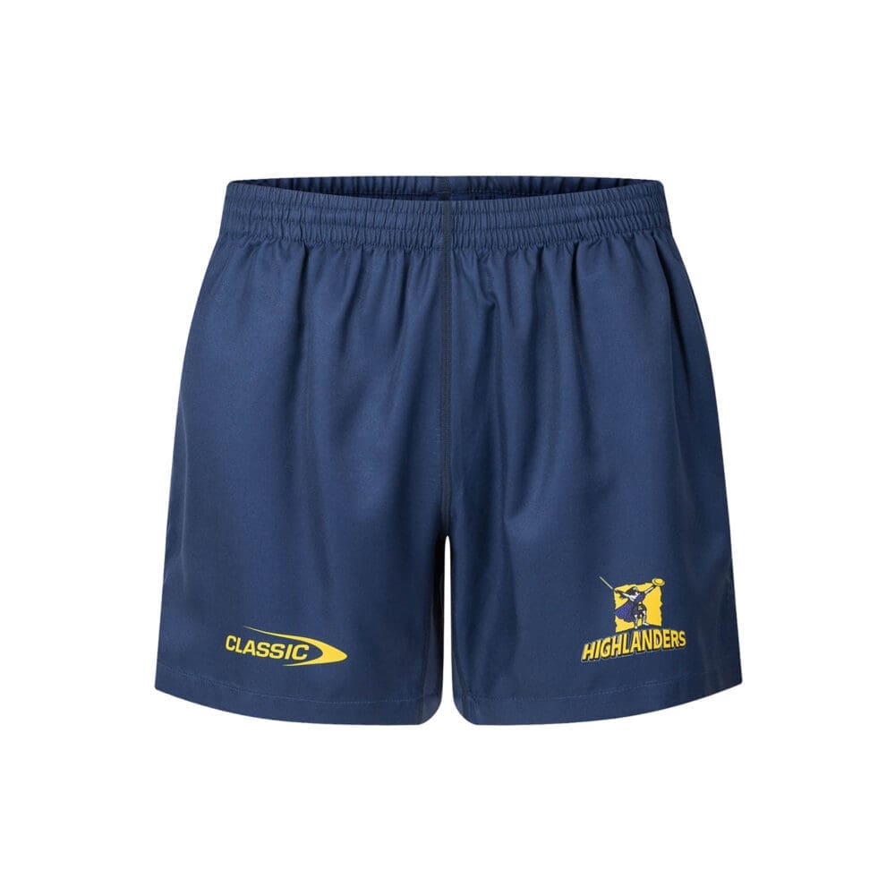 Highlanders Super Rugby Gym Shorts 2025